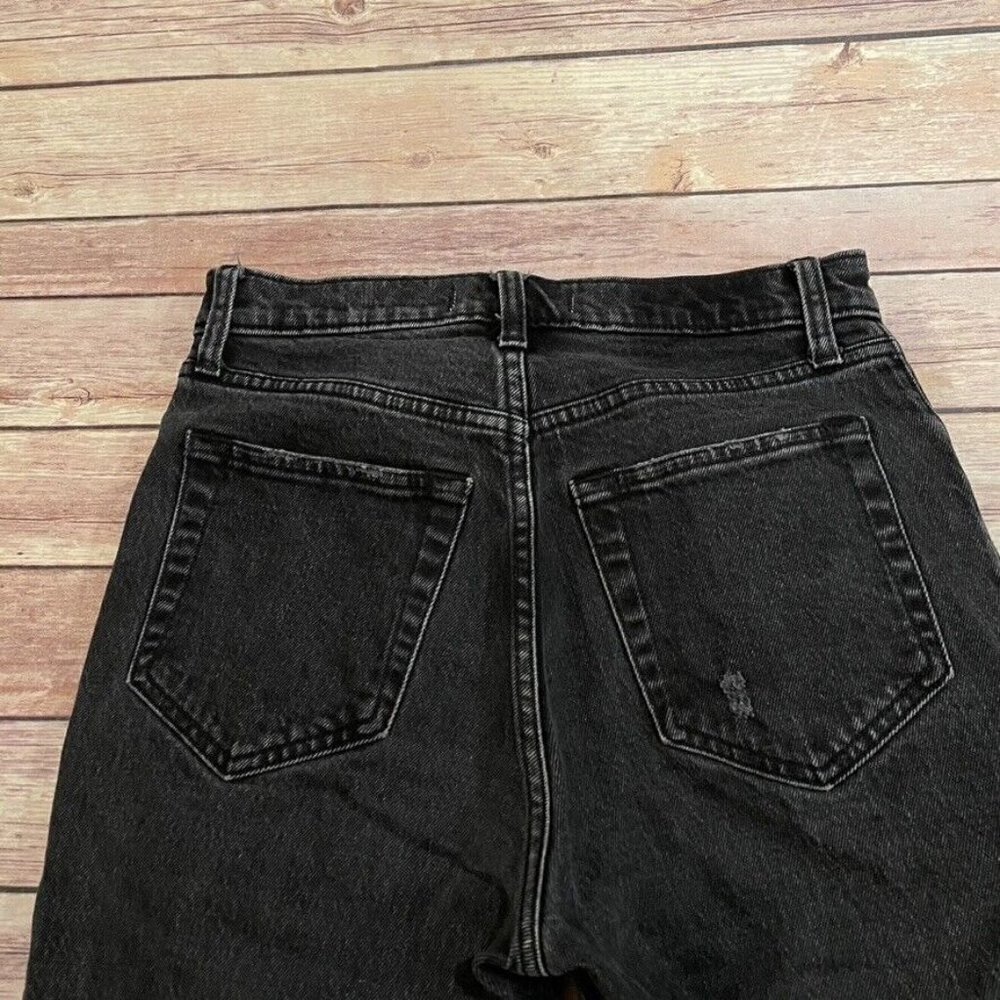 Abercrombie & Fitch 90s Straight Ultra High Rise Jeans Rip - Picture 3 of 6